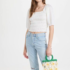 NWT BB Dakota Smock My Way Top  - Medium